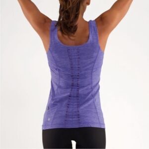 EUC SIZE 6 LULULEMON ATHLETICA RUN FREE TANK TOP